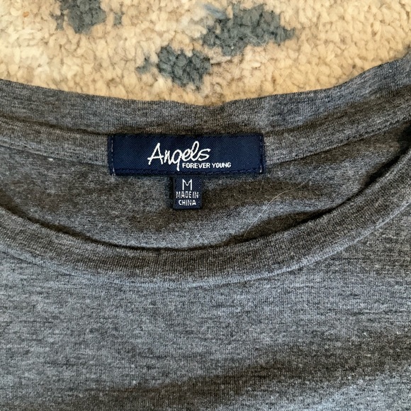 Grey/gold short sleeve tee - Picture 2 of 2